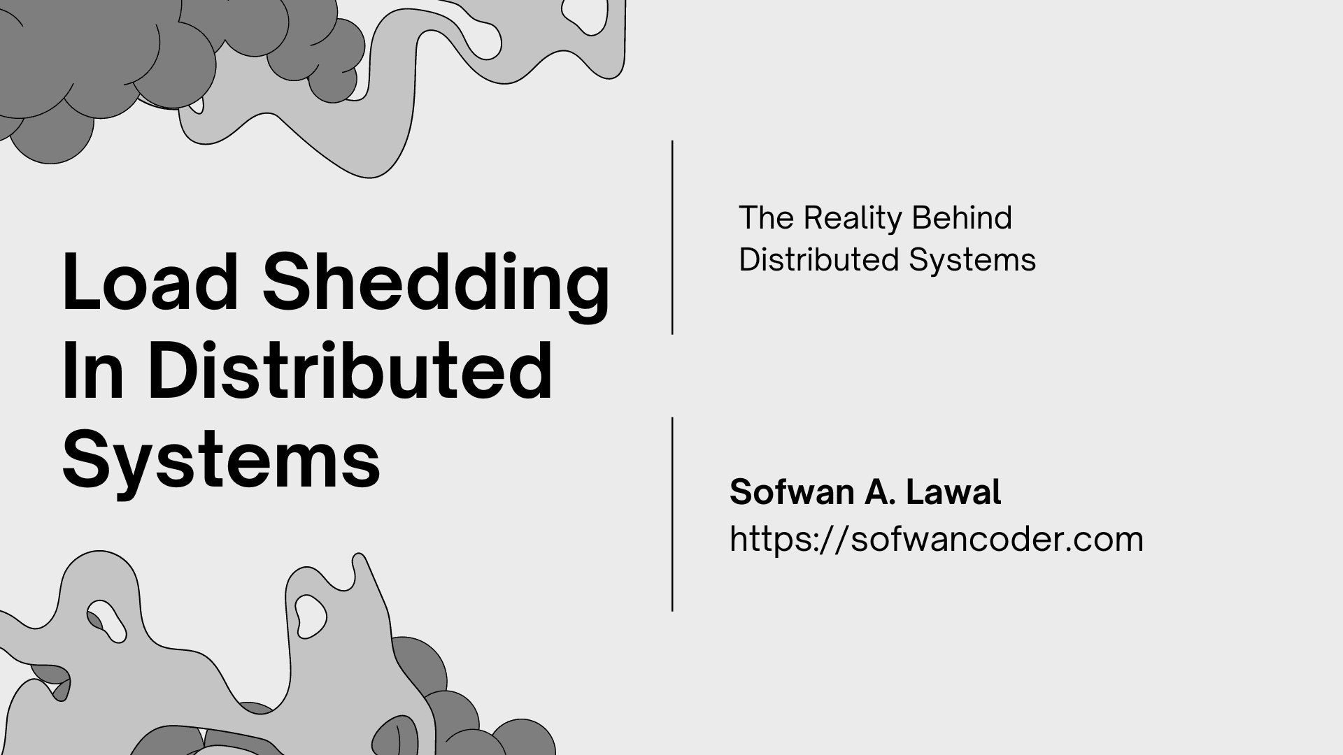 Load Shedding in Distributed Systems