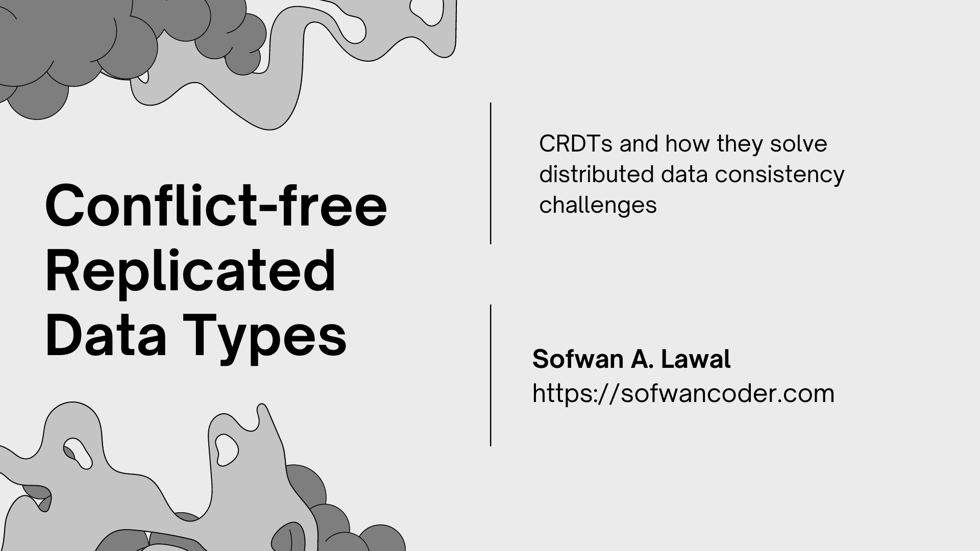 Conflict-free Replicated Data Types: A Quick Introduction