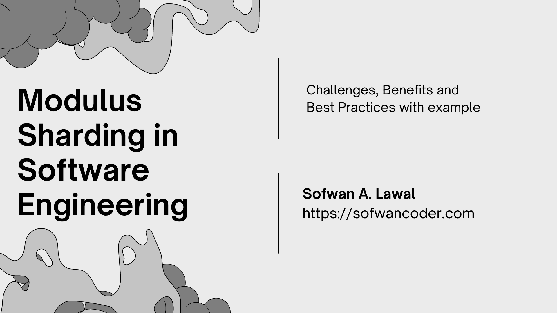 Modulus Sharding in Software Engineering